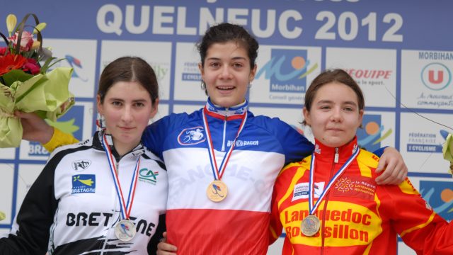 Championnat de France cadettes de cyclo-cross  Quelneuc - Samedi 7 janvier 2012 