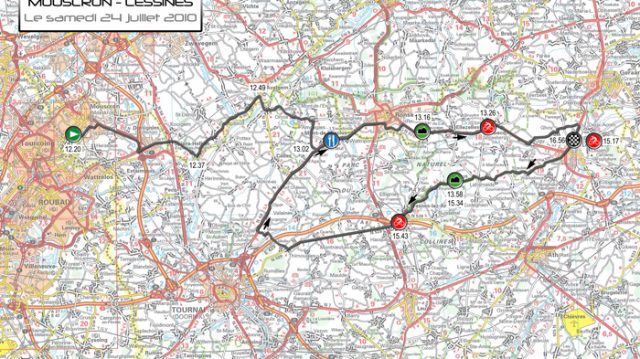 Tour de Wallonie : coup d'envoi samedi  Mouscron  