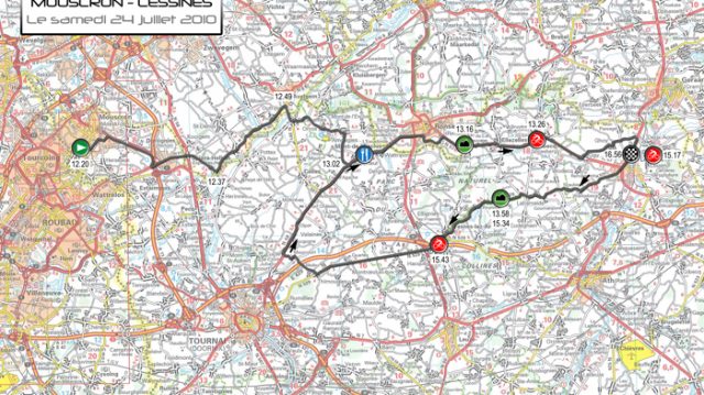 Tour de Wallonie : coup d'envoi samedi  Mouscron  