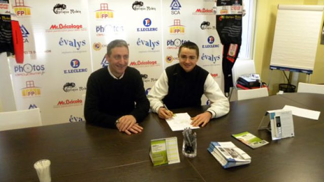 Christophe Laborie a sign  Taupont Cyclisme