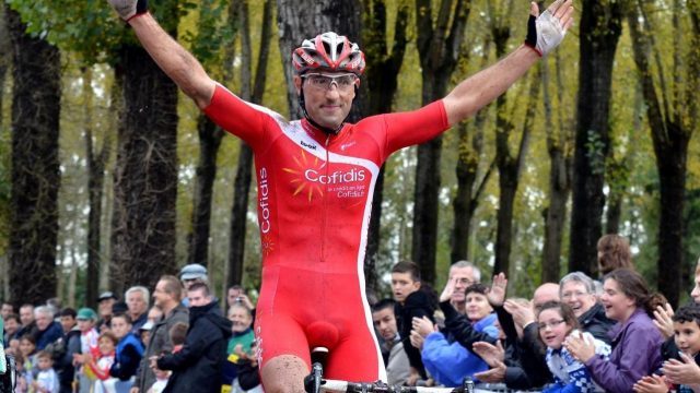 Cyclo-Cross de Saint-Macaire (33) : Labbe devant Chainel  