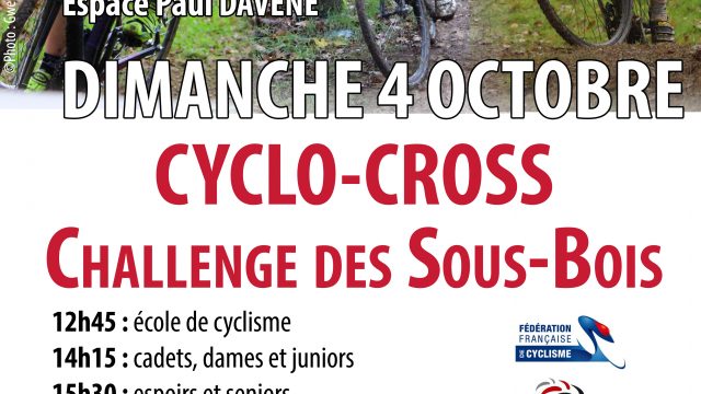 Liffr (35):1re manche du challenge des sous-bois de cyclo-cross 
