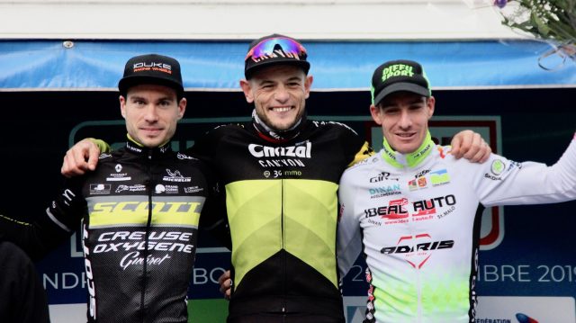 Coupe de France CX #2 / Elites: Boulo sur le podium