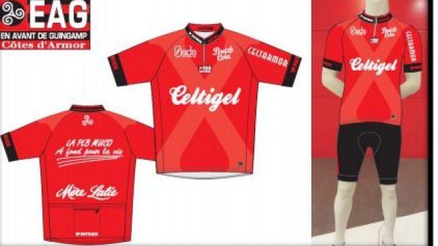 PLB 2015 : un maillot aux couleurs d'En Avant Guingamp 