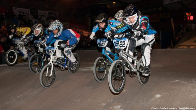 Indoor BMX de Saint-Etienne : Le Corguill remet a