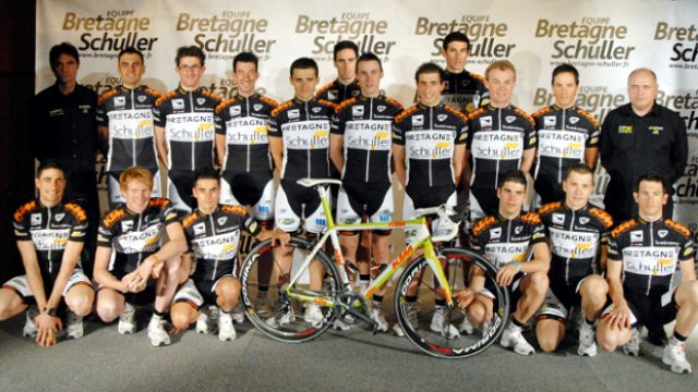 Criterium International:la compo Bretagne-Schuller.