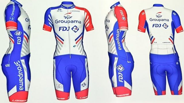 Le maillot de Groupama -FDJ dvoil 