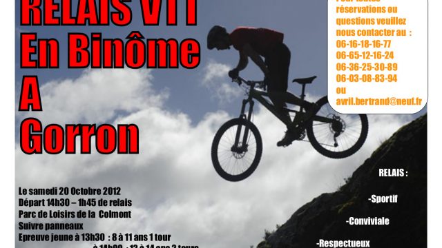 Relais VTT de Gorron le 20 octobre 