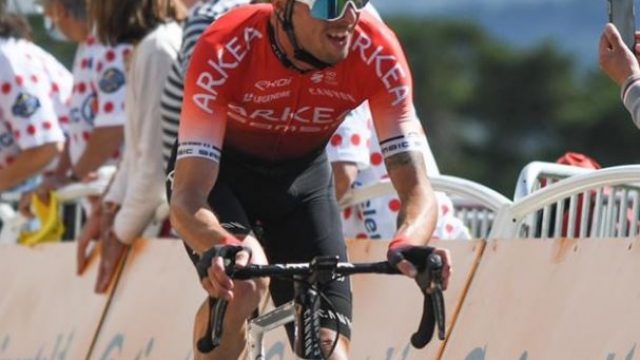 Arka Samsic-TDF # 2 : lie Gesbert :  Mes supporters taient au bord de la route 