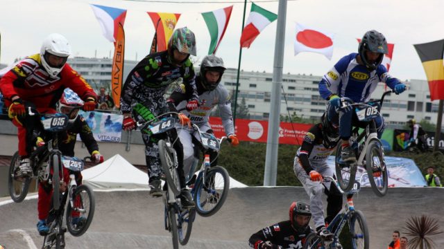 Resultats des pilotes du BMX Tregueux Cotes d'Armor  la manche europenne de Besanon