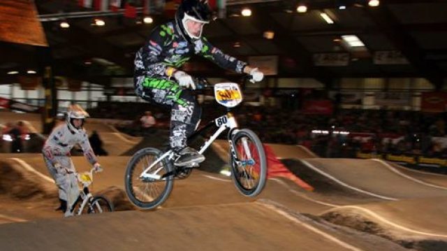 Le BMX TREGUEUX  l'indoor international de Saint Etienne 