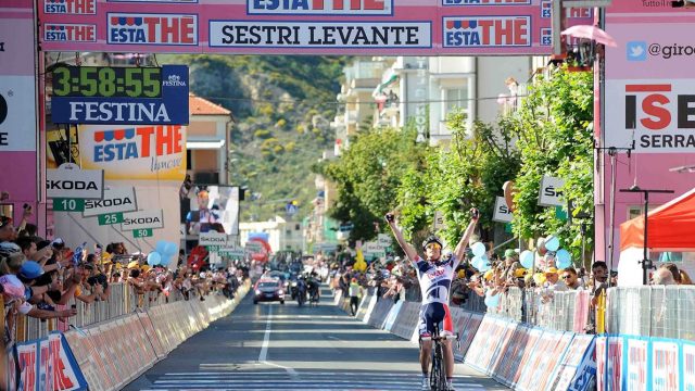 Tour d'Italie # 12 : Casar remonte  la 3me place 