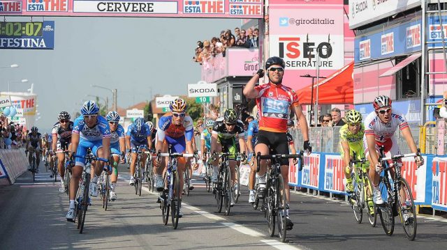 Tour d'Italie # 13 : Cavendish passe la 3me / Dmare 7me