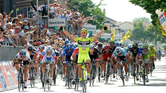 Tour d'Italie # 18 : Guardini prive Cavendish d'un nouveau succs 