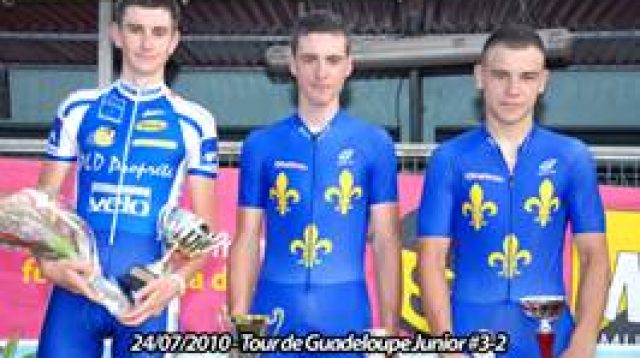 Tour de Guadeloupe Junior #3-2 : Leblond s'impose en force. 4 Guadeloupens dans les 7 premiers.