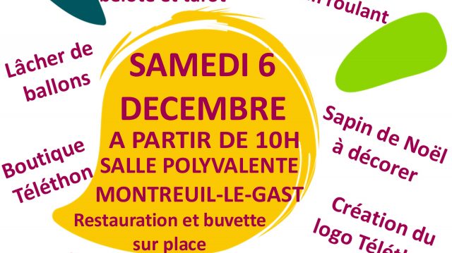  Montreuil Le Gast (35): le dfi des pistards pour le Tlthon 2015