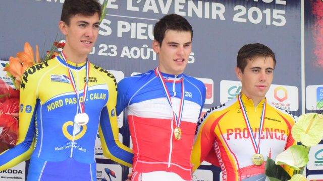 CLM Juniors : Guernalec au pied du podium