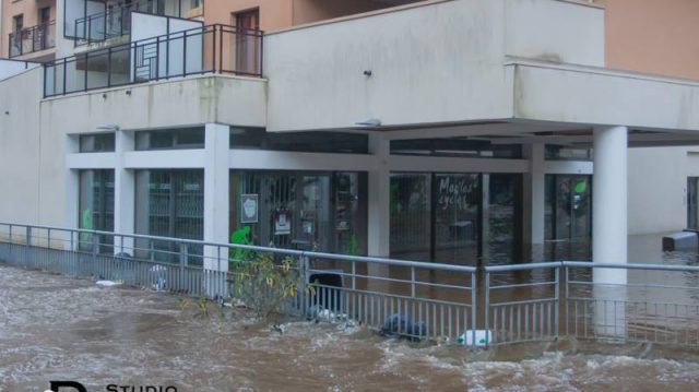 Morlaix sous les eaux