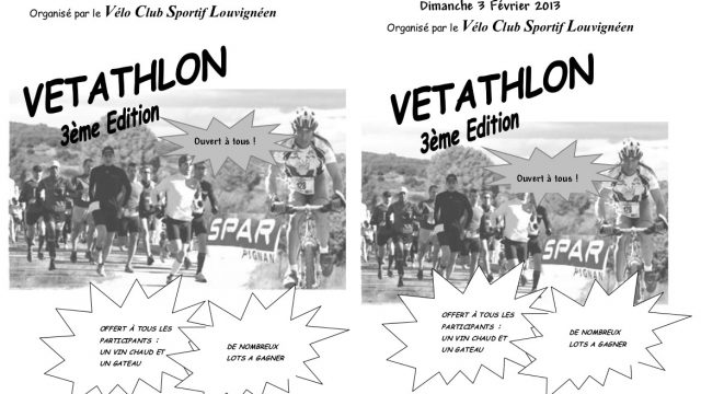 3me Vtathlon de Louvign-du-Dsert (35) le 3 fvrier