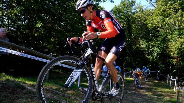 Cyclo-Cross de Nantes Hippodrome : Lcuyer devant Gicquiau