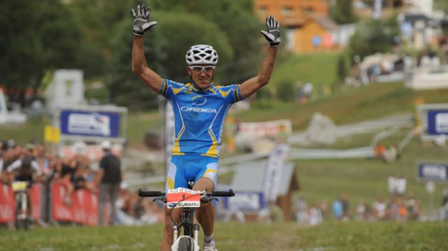 Championnat de France VTT  : Absalon, videmment... 