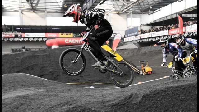 BMX : Delporte sur sa lance  Besanon 