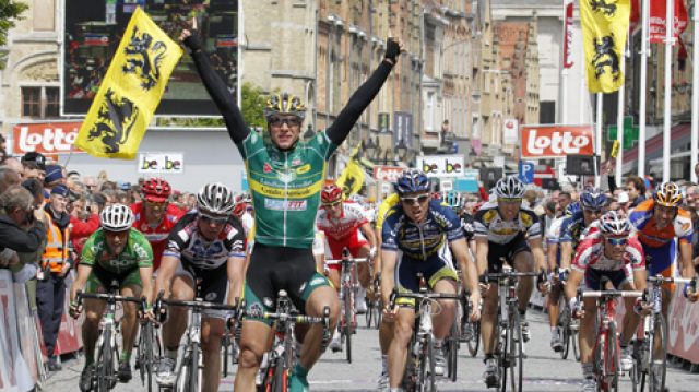 Tour de Belgique : Gilbert prend le maillot