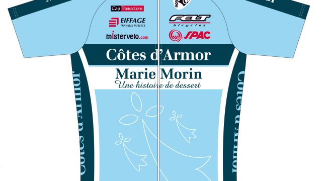 Ctes d’Armor-Marie Morin : le nouveau maillot.
