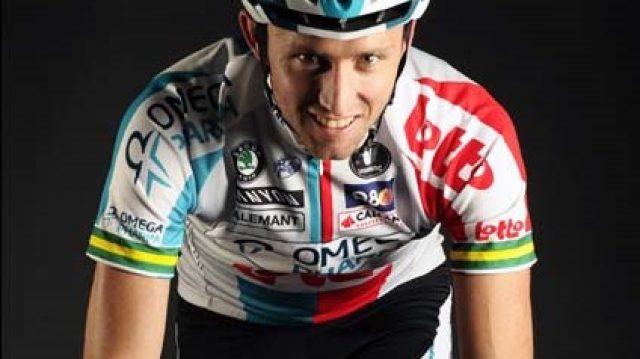 Matthew Lloyd cart de l'quipe Omega Pharma Lotto 