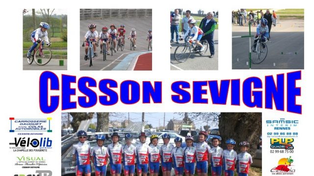 Championnat rgional des coles de cyclisme  Cesson-Svign le 22 mai 