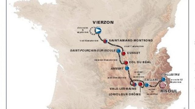 Tour de l'Avenir 2010 : de Vierzon  Risoul 