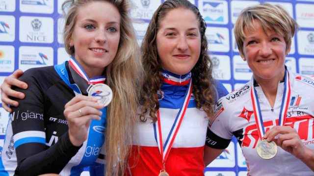 Championnat de France VTT X-Country Dames : Bresset puissance 4 