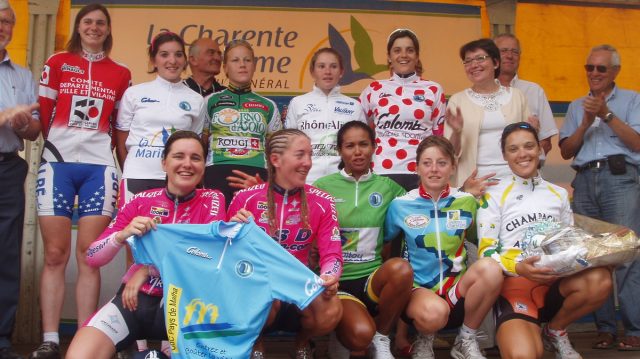 Les Bretonnes sur le Tour de Charente Fminin 