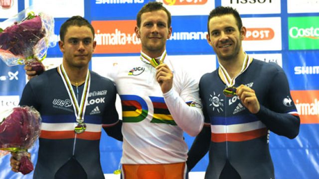 Mondiaux sur piste : D'Almeida et Pervis sur le podium du KM 