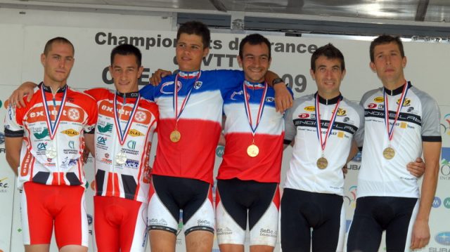 Championnat de France VTT Tandem: le Bronze pour la paire Le Naour - Jouanigot