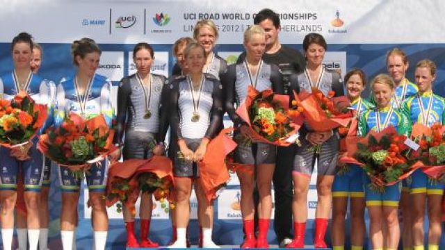 Championnat du Monde UCI CLM par quipes Dames : Classement 