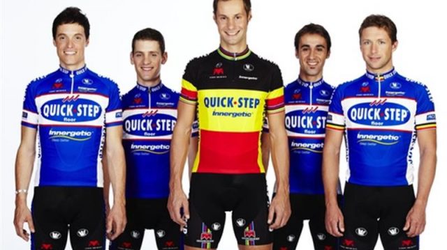 Le maillot Quick Step