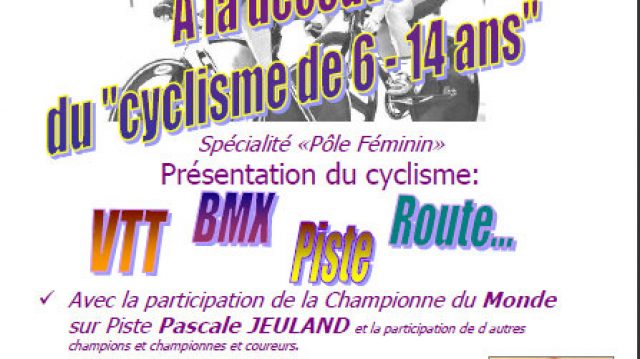 A la dcouverte du "cyclisme de 6  14 ans"  Rennes le 23 octobre 