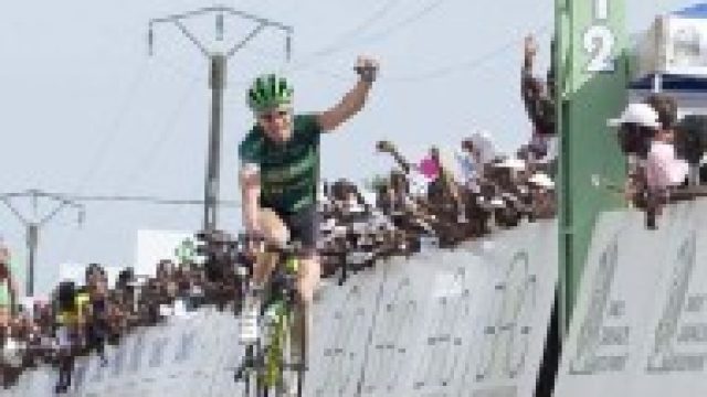 Voeckler au dpart  de la Tropicale Amissa Bongo 