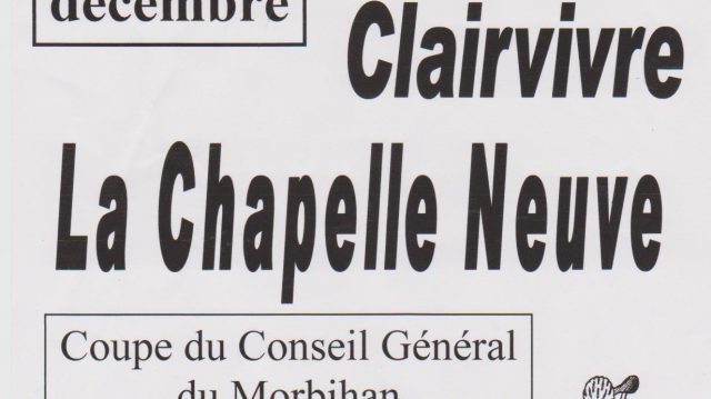 Cyclo-cross de Clairvivre-La Chapelle Neuve samedi