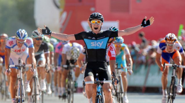 Tour d'Espagne : Sutton s'impose / Bennati nouveau leader 