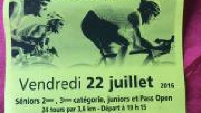 Le Critrium Lohacien (35) : le 22 juillet 