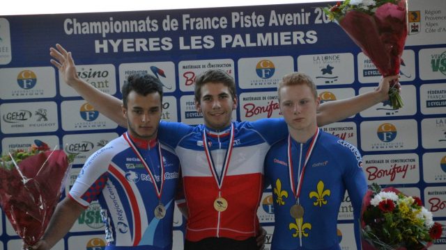 Leblanc champion de France du kilomtre JH