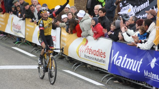 Tour de Bretagne:  l'Afrique du Sud au mur / Berthou nouveau leader.