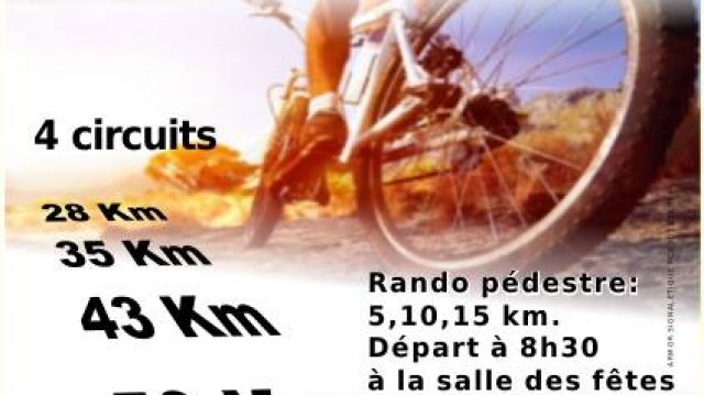 Saint Jacut du Men (22) : 600 randonneurs attendus pour la rando VTT et Pdestre