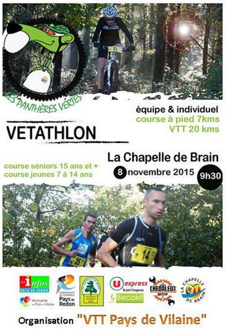 4me Vtathlon de La Chapelle de Brain (35) dimanche