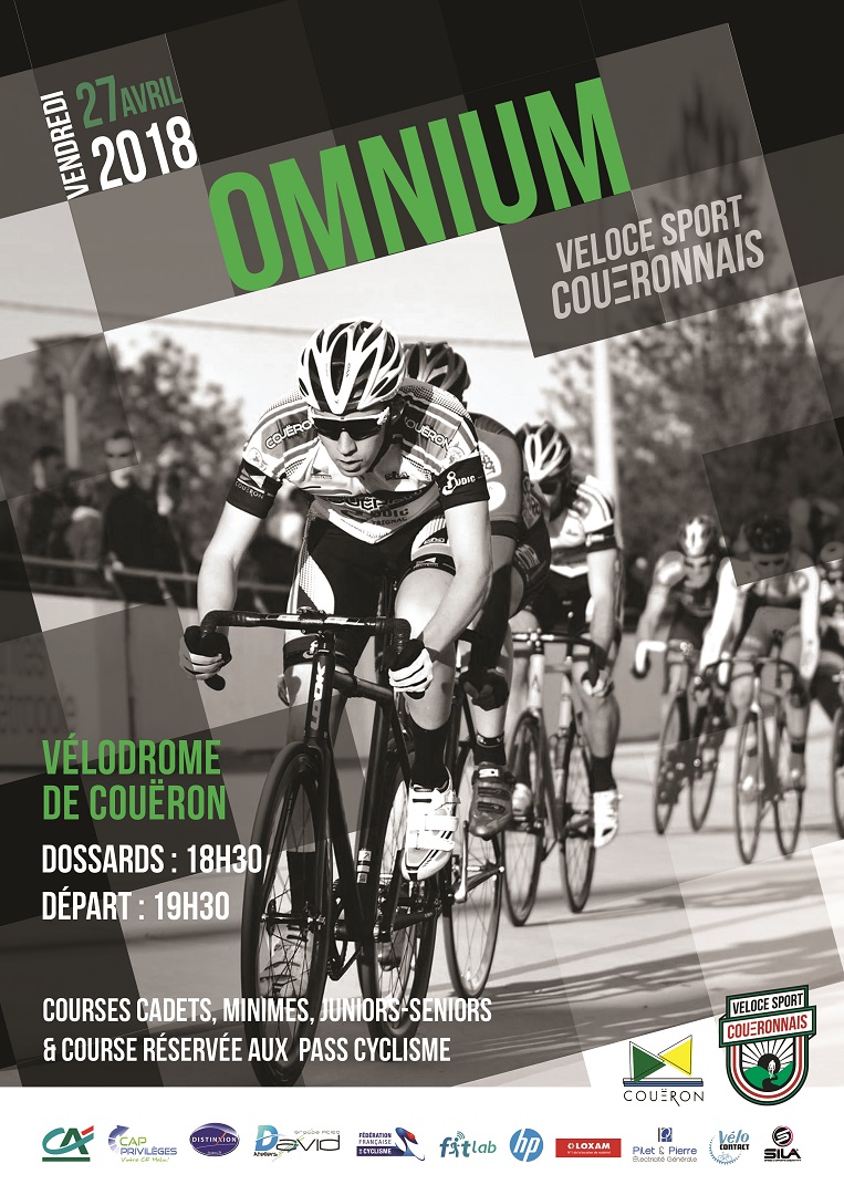 Omnium sur piste  Coueron (44), le 27 avril 