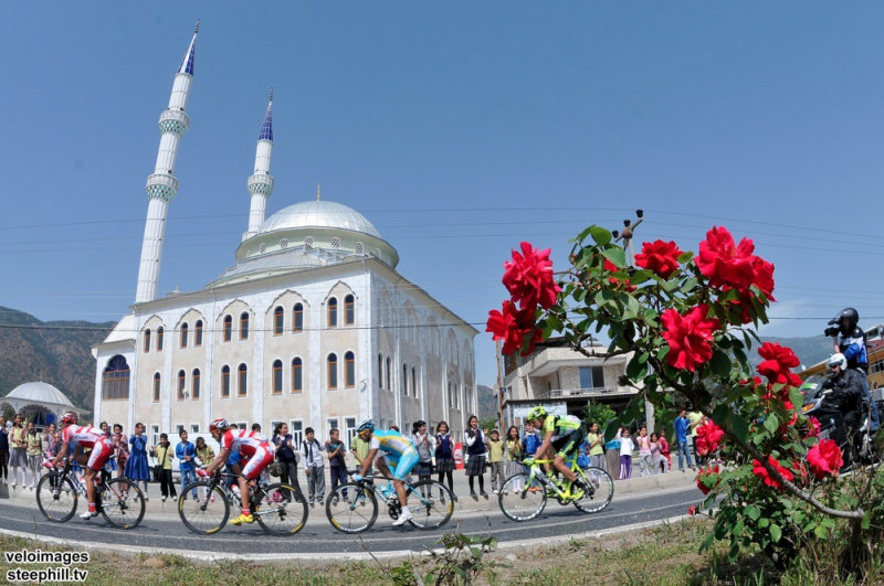Tour de Turquie 2013 : Bretagne Sch Environnement et Europcar au dpart 