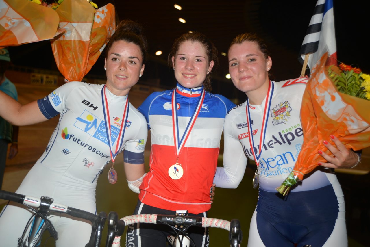 Demay titre dans la course aux points Dames