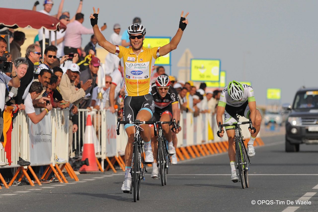 Tour du Qatar : Boonen remet a / Offredo 7e 